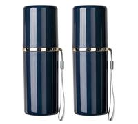 DONGKER Étui de Voyage pour Brosse a Dents,2/3 Pièces Étui Détachable pour Brosse a Dents,Etui Étanche pour Voyage,Salle de Sport,Camping,Salle de Bain,Utilisation Quotidienne