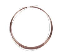 DONGKER Fil de Cuivre Phosphoreux, 5M, Bronze, 0.2 mm, Non Magnétique, Résistant à l'Usure, Bonne Ductilité, Pour Tisser des Câbles, Filets, Filtres À Brosse en Cuivre