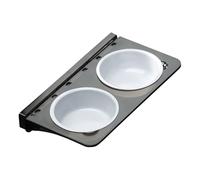 DONGKER Gamelle a Eau Et Nourriture pour Reptiles,Mangeoire Magnétique pour Reptiles,Plat a Eau pour Lézard,Tortue,Scorpion,Convient Aux Réservoirs d'une Épaisseur Inférieure a 4 mm/0,15"