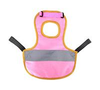 DONGKER Gilet Réfléchissant pour Poulet,Tablier de Selle de Poule de Volaille avec Sangle Réglable pour Canard de Poulet