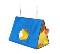 DONGKER Hamac Nid D'oiseau,Cage a Perroquet Double Épaisseur,Hamac Suspendu avec Cordon Épais et Crochets pour Hamsters,Cochons d'Inde,Petits Lapins,Perroquets,Animaux de Compagnie