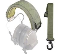 DONGKER Housse de Casque Tactique Modulaire avec Anneau en D pour Cache-oreilles et Microphone