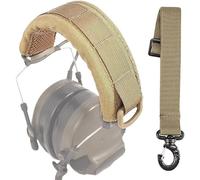 DONGKER Housse de Casque Tactique Modulaire avec Anneau en D pour Cache-oreilles et Microphone