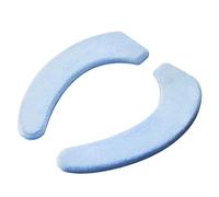 DONGKER Housse de Siège de Toilette de Salle de Bain,Housse de Couvercle de Toilette Souple Réutilisable,avec Mousse a Mémoire de Forme pour l'hiver,Taille Universelle