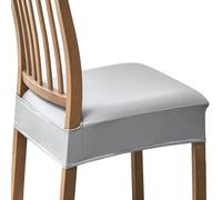 DONGKER Housses de Chaise de Salle a Manger,2 Pièces Housses de Siège de Chaise Extensibles en Cuir PU Imperméables,Amovibles et Lavables pour Maison,Salle a Manger,Cuisine,L'hôtel