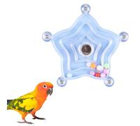 DONGKER Jouet a Mâcher pour Oiseaux,Roue Rotative,Divertissement pour Perroquets,Jouets d'exercice a Mâcher pour Petites et Moyennes Calopsittes,Perruches et Conures