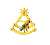 DONGKER Jouet Perroquet Bateau Pirate Balançoire Interactive pour Perruche
