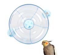 DONGKER Jouet Rotatif pour Perroquet,Jouet Rotatif Interactif pour Perroquet,Jouet pour Oiseau,Divertissement a Mâcher,Exercice,Conure,Perruches