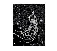 DONGKER Kit de Peinture Nacrée,Toile a Motifs de Perles et Diamants Sur le Thème de L'océan,pour Adultes et Débutants,Cadeau pour Décorer les Murs de Votre Maison