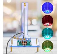 DONGKER Kit de Soudure électronique à Faire soi-même Kit Soudure electronique avec LED RVB lumière, Kit d'expérimentation pour Débutants et Formation d'apprentissage Cadeau Créatif