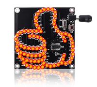 DONGKER Kit de soudure, ensemble d'exercices de soudure de lumière LED, luminaires LED à faire soi-même, kits électroniques pour les écoliers, enseignement et formation d'apprentissage DIY projet de