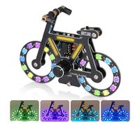 DONGKER Kit de soudure pour vélo - Lumière LED RVB - Kit d'exercices de soudure - Kit de bricolage avec 5 modes clignotants LED - Kit électronique DIY pour soudure et apprentissage - Pour les