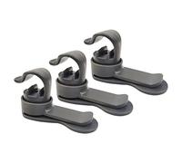 DONGKER Lot de 3 clips magnétiques pour tube d'eau, sac à dos militaire Molle pour vélo, sac tactique