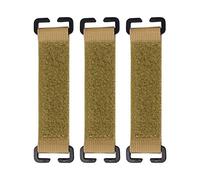 DONGKER Lot de 3 Patchs Tactiques Molle,Bandes Tactiques Molle,Panneau de Boucle a Crochet Molle pour Badges,Sacs a Dos