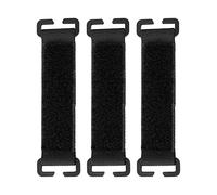 DONGKER Lot de 3 Patchs Tactiques Molle,Bandes Tactiques Molle,Panneau de Boucle a Crochet Molle pour Badges,Sacs a Dos