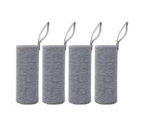 DONGKER Lot de 4 Porte-Bouteilles d'eau,7,1 X 17,8 cm Porte-Bouteille d'eau en Néoprène avec Isolation Thermique pour Bouteille d'eau