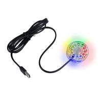 DONGKER Lumière LED D'aquarium,Lumière Sous-marine Colorée Étanche en Plastique USB Lampe de Réservoir de Poissons pour Aquariums Réservoirs de Poissons