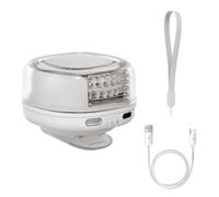 DONGKER Mini Ventilateur a Pince,3 Vitesses,Rechargeable,Rotation a 360°,Portable et Personnel,avec Pince Robuste et Cordon,pour Travail,Voyages,Camping et le Bureau