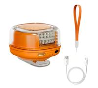 DONGKER Mini Ventilateur a Pince,3 Vitesses,Rechargeable,Rotation a 360°,Portable et Personnel,avec Pince Robuste et Cordon,pour Travail,Voyages,Camping et le Bureau