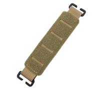 DONGKER Patchs Tactiques Molle,Panneau D'affichage a Crochet et Boucle pour Patchs Molle pour Sac a Dos,Système Molle