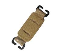 DONGKER Patchs Tactiques Molle,Panneau D'affichage a Crochet et Boucle pour Patchs Molle pour Sac a Dos,Système Molle