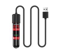 DONGKER Petit chauffage d'aquarium, 5 W/10 W/15 W, mini chauffage d'aquarium à température constante de 26 ℃ avec protection contre la surchauffe pour aquariums de 1 à 2 gallons