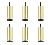 DONGKER Pieds de Support de Lit,6 Pièces Pieds de Lit Réglables en Hauteur,Pieds Antidérapants Réglables pour Canapé,Armoire,Bureau,Réfrigérateur,Machine a Laver