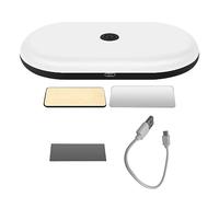 DONGKER Plafonnier Voiture, Carré Tactile Lumière LED Voiture Intérieur USB Rechargeable 3 Couleurs Lampe de Lecture Voiture Plafonnier Lumière de Nuit LED