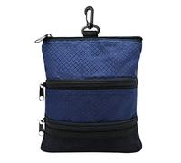 DONGKER Poche de Sac de Golf,Poche de Sac a Main a Fermeture Éclair de Stockage de Golf avec Crochet pour Clip de Vitesse pour L'extérieur