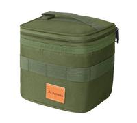 DONGKER Pochette de Munitions Tactique, Vert, Nylon, Poche Interne en Filet pour Pistolet, Fusil, Munitions
