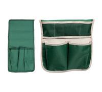 DONGKER Pochette pour Genouillères de Jardin,2 Pièces Sac Porte-Outils Pliable,avec Poches,pour Ciseaux de Jardinage Extérieur,Pelles,Râteaux,Gants