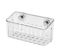 DONGKER Porte-éponge D'évier,organiseur À Ventouse En ABS Transparent Pour Éponge De Comptoir De Cuisine,savon,brosse À Vaisselle,éponge À Récurer,support D'évier