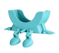 DONGKER Porte-éponge,Support pour Uriner Imprimé en 3D avec Pieds et Système D'évacuation,pour Évier de Cuisine Ou Salle de Bain