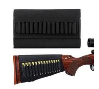 DONGKER Porte-munitions pour Fusil,14 Porte-coquilles Étui Tactique Molle Shotshell Manchon Élastique pour Munitions Chasse Tactique