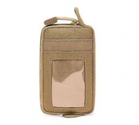 DONGKER Porte-Passeport Tactique,Portefeuille Militaire Pochette,Mini Portefeuille pour Randonnée Camping Shopping