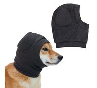 DONGKER Protections d'oreilles pour Chiens,Couvre-Oreilles Élastiques pour Animaux de Compagnie,Capuches Antibruit pour Chiens,Protection Contre Le Bruit,Toilettage,Séchage,Bain et Feux d'artifice