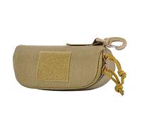 DONGKER Sac À Lunettes Tactique, 1000D Étui de Protection Molle avec Boucle D pour Lunettes de Soleil Militaires Chasse Randonnée