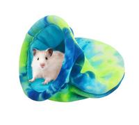 DONGKER Sac de Couchage pour Hamster,Sac de Couchage en Polaire Douce pour Petit Animal de Compagnie,Furet,Cochon d'Inde,Chinchilla,Lapin,Hamster