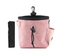 DONGKER Sac de Friandises pour Chien,Sac de Dressage en Nylon Oxford avec Fermeture Magnétique et Ceinture Réglable pour Chiot,Voyage en Plein Air