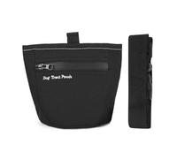 DONGKER Sac de Friandises pour Chien,Sac de Taille D'entraînement pour Chien de Compagnie,Pochette avec Ceinture Réglable et Fermeture Magnétique pour Chiot,Marche,Voyage,Utilisation en Extérieur