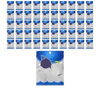 DONGKER Sachets d'emballage pour Appâts Souples,Lot de 50 Sachets de Rangement Étanches et Transparents en PE avec Fermeture Automatique pour Hameçons,Emerillons et Accessoires de Pêche