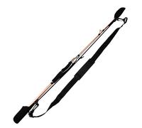 DONGKER Sangle de Transport pour Canne a Pêche,Longueur Réglable de 23,22 a 55,11 Pouces,Bandoulière pour Canne a Pêche avec Boucle de Suspension pour Canne À Pêche