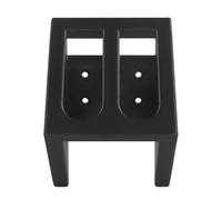 DONGKER Support Mural pour Pistolets,2 Emplacements pour Ranger Les Pistolets pour Armoire a Fusils,Accessoires de Fusil (Pistolets Non Inclus)