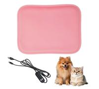 DONGKER Tapis Chauffant pour Animaux,Pliable,Electrique,avec Couche Chauffante Intelligente en Graphène Intégrée,pour Chiens de Petite,Moyenne et Grande Taille,et Chats