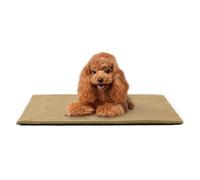 DONGKER Tapis de Cage pour Chien,Lit Auto-Chauffant Amovible en Peluche pour Chat,Fond Antidérapant pour Intérieur et Extérieur,Petits Chiens et Chats