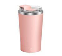 DONGKER Tasse a Mélanger Automatique,420 Ml,7 000 Tr/min,Tasse a Mélanger Magnétique Électrique a Grande Vitesse avec Couvercle,Rechargeable pour Café,Thé,Chocolat Chaud,Lait et Cacao