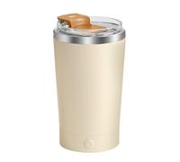 DONGKER Tasse a Mélanger Automatique,420 Ml,7 000 Tr/min,Tasse a Mélanger Magnétique Électrique a Grande Vitesse avec Couvercle,Rechargeable pour Café,Thé,Chocolat Chaud,Lait et Cacao