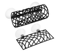 DONGKER Tunnel pour Poissons Betta,Conception Creuse,Tube de Grotte pour Poissons Betta,Cachette pour Petits Poissons Betta,Cachette pour Crevettes,Jeu,Repos