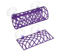 DONGKER Tunnel pour Poissons Betta,Conception Creuse,Tube de Grotte pour Poissons Betta,Cachette pour Petits Poissons Betta,Cachette pour Crevettes,Jeu,Repos