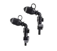 DONGKER Valve de Morsure 2 Pièces,Buse de Sac d'eau de Sport Étanche avec Interrupteur Marche-arrêt et Couvercle pour la Plupart des Vessies de Sac D'hydratation